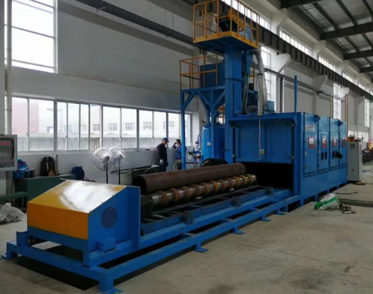 苏州喷砂机在管道除锈中的现场施工应用
